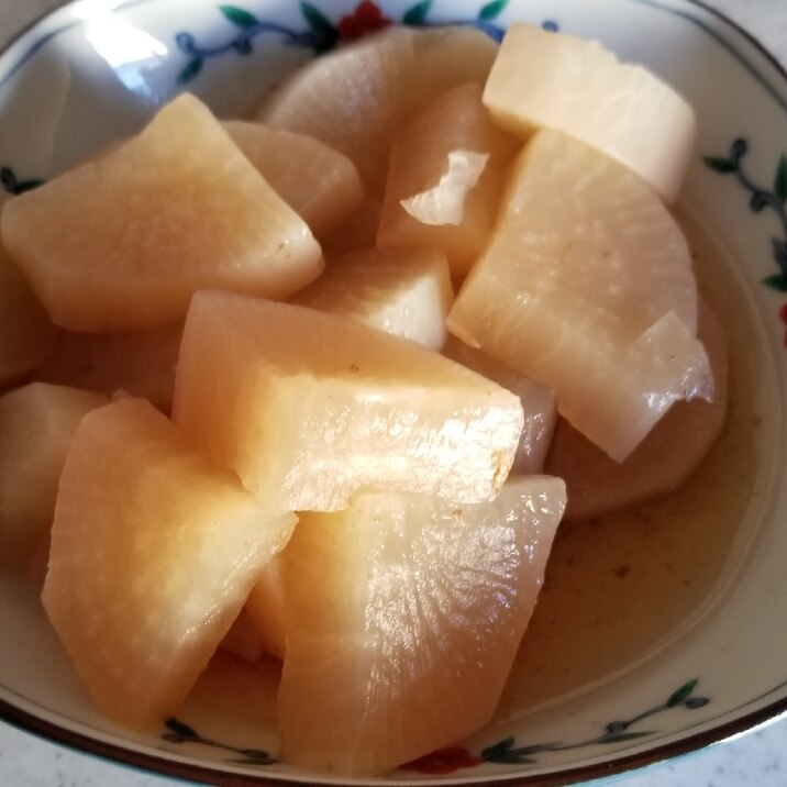 茅野屋の出汁使用！電気圧力鍋で大根の煮物